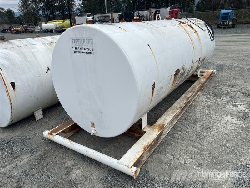 Steelcraft Clemmer 4500 L Portable Steel Diesel Ga Fuel and additive tanks