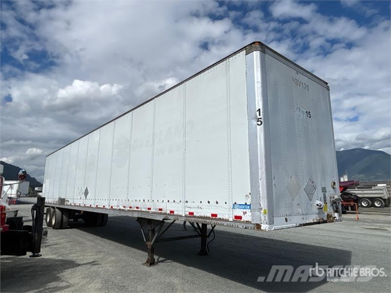 Stoughton 53 ft x 102 in T/A Van Trailer مقطورات ذات هيكل صندوقي
