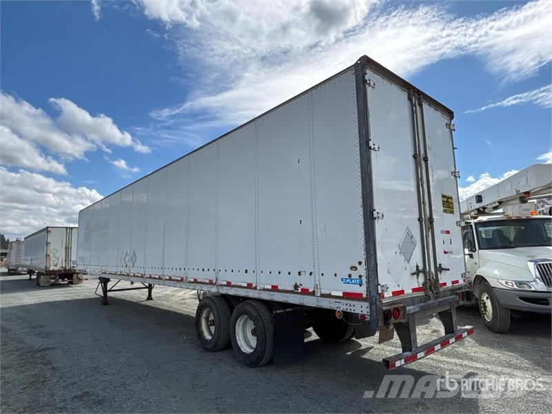 Stoughton 53 ft x 102 in T/A Van Trailer مقطورات ذات هيكل صندوقي