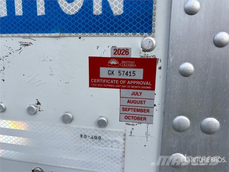 Stoughton 53 ft x 102 in T/A Van Trailer Прицепы-фургоны