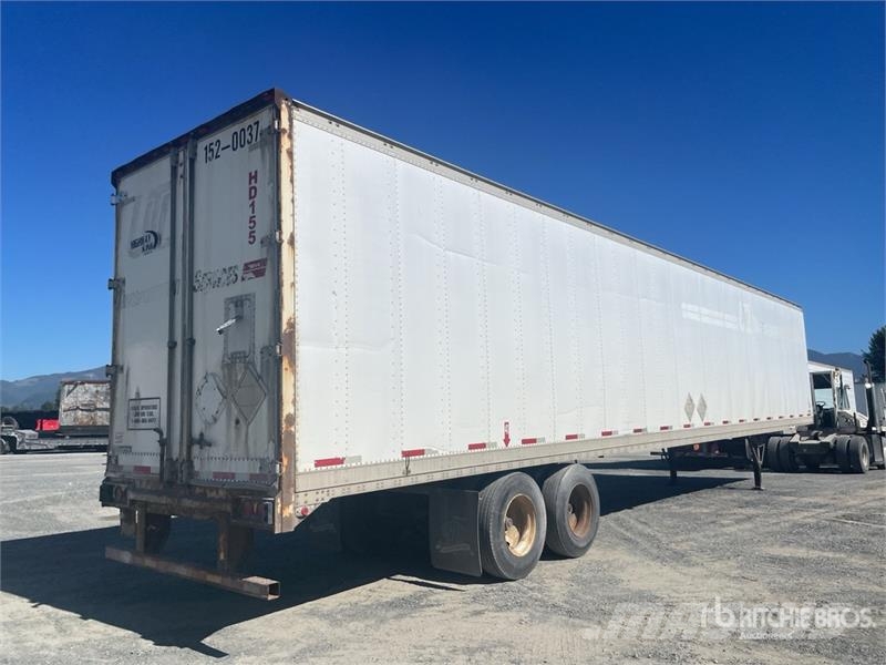 Stroughton 53 ft x 102 in T/A Van Trailer Dobozos pótkocsik