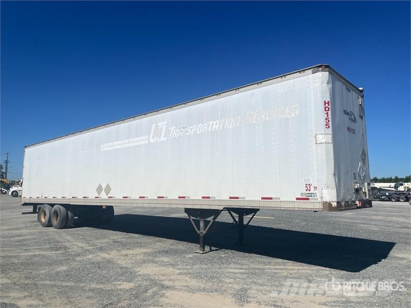 Stroughton 53 ft x 102 in T/A Van Trailer Dobozos pótkocsik
