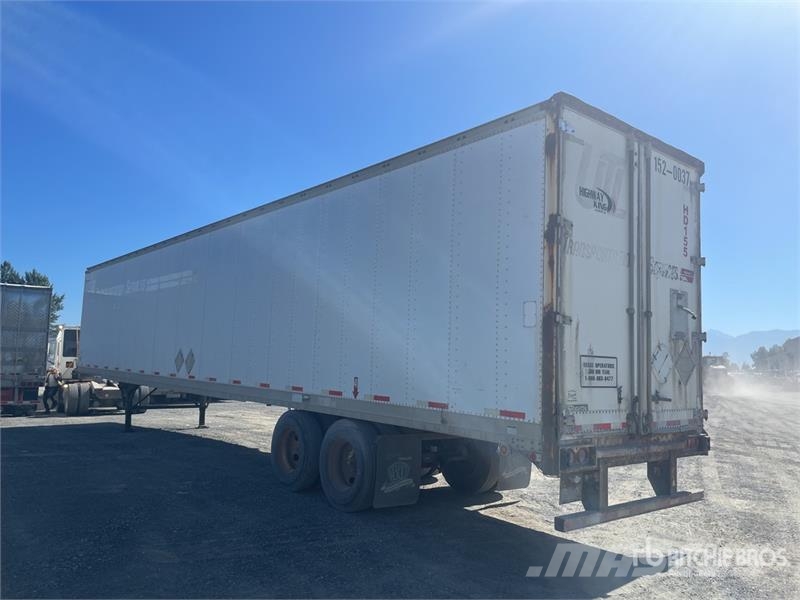 Stroughton 53 ft x 102 in T/A Van Trailer Dobozos pótkocsik