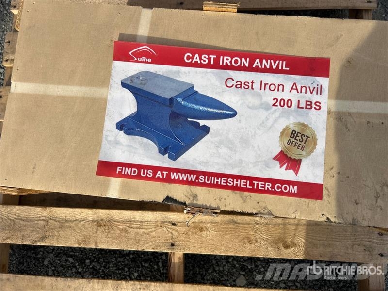 Suihe A200 200 lb Cast Iron Anvil (Unused) مكونات أخرى
