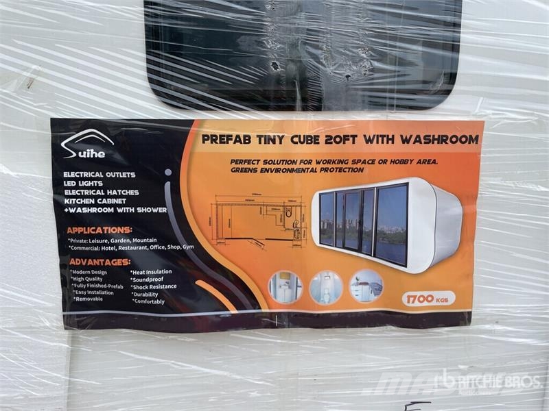 Suihe MH20C 20 ft Prefabricated Expandable Tiny Home (Un Overige aanhangers