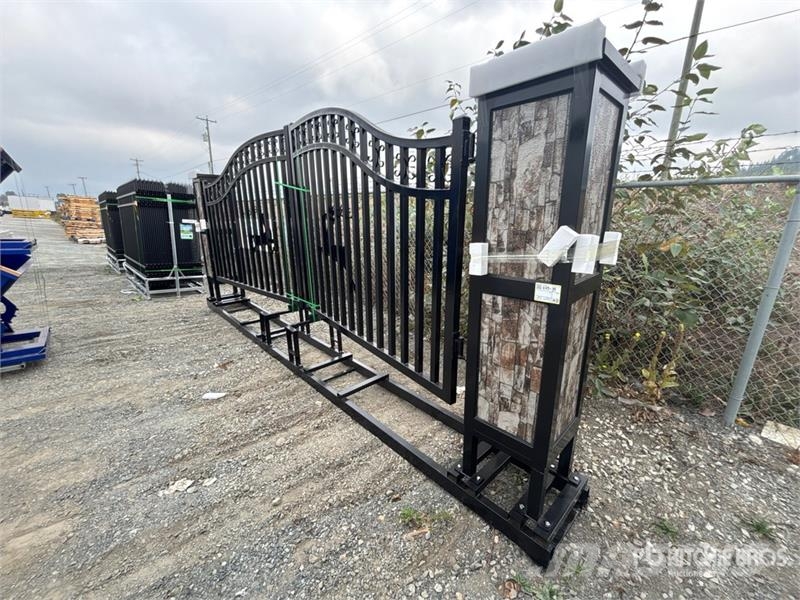 Suihe NFG-20FGP-E02 20 ft Wrought Iron Bi-Parting Drivew Sonstige Landmaschinen