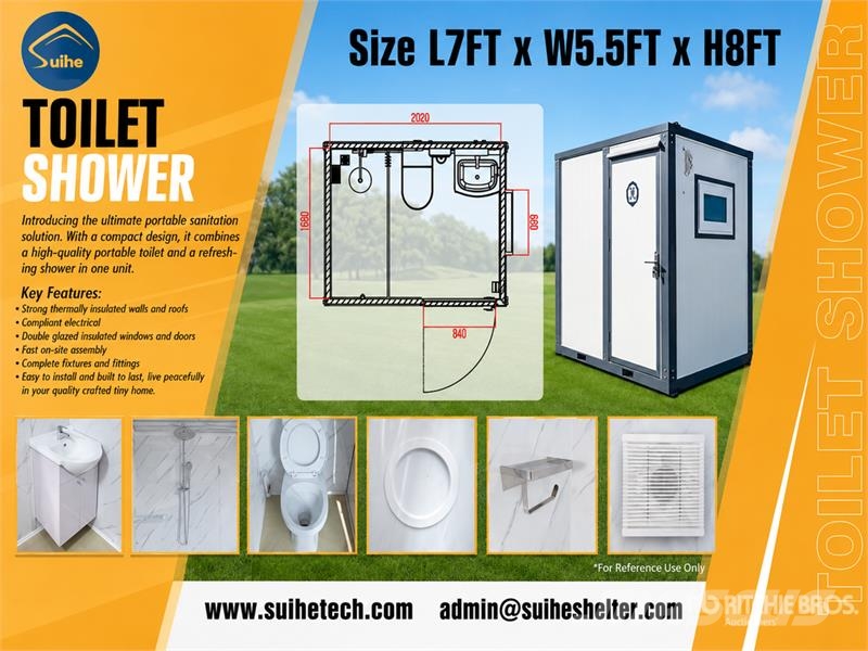 Suihe NT-SH(b) 7 ft x 5 ft 6 in 1 Person Skid-Mounted Po Altri componenti