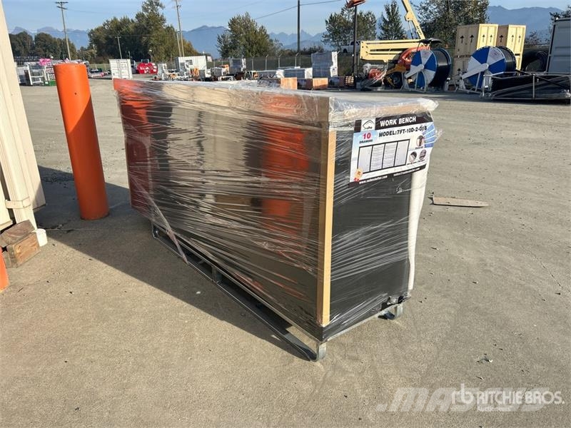 Suihe NWB-10DS-2-7 7 ft 10-Drawer Workbench (Unused) Muut