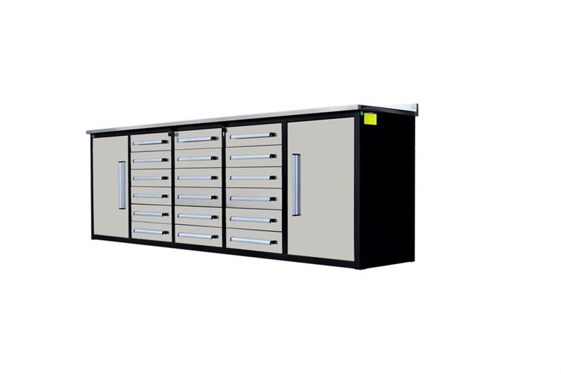 Suihe NWB-18DS-2B -10 9 ft 5 in 18-Drawer Workbench (Unu Otros componentes