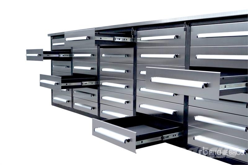 Suihe NWB-30DS -10 9 ft 5 in 30-Drawer Workbench (Unused Otros componentes
