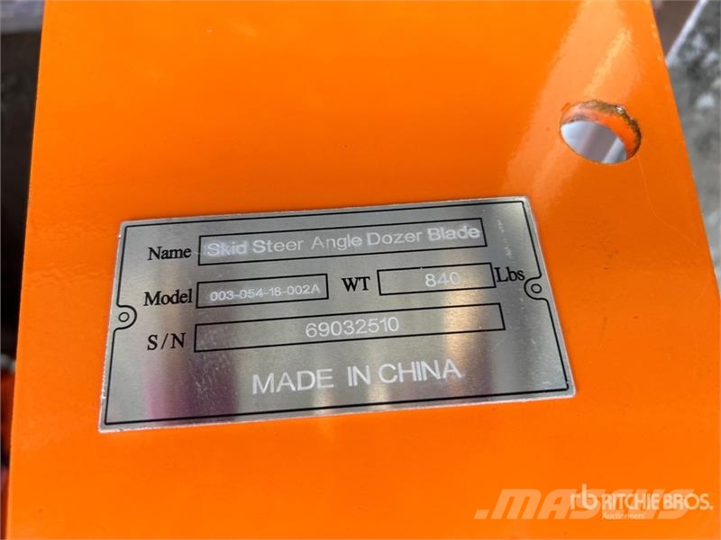 Suihe SSD-A blade Skid Steer Dozer (Unused) Lâminas