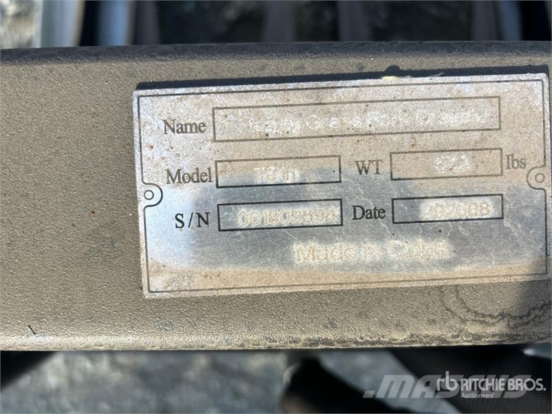 Suihe SSR-78 78 in Skid Steer Root Rake (Unused) Ranghinatori