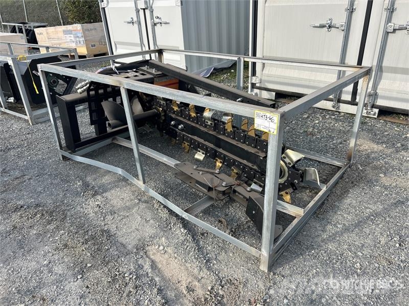 Suihe SST-1000/200 Skid Steer Trencher (Unused) Sleuvengravers