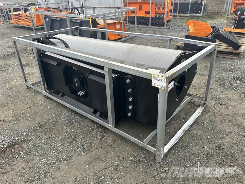 Suihe SSVR-72 72 in Skid Steer Vibratory Roller (Unused) Jyrät