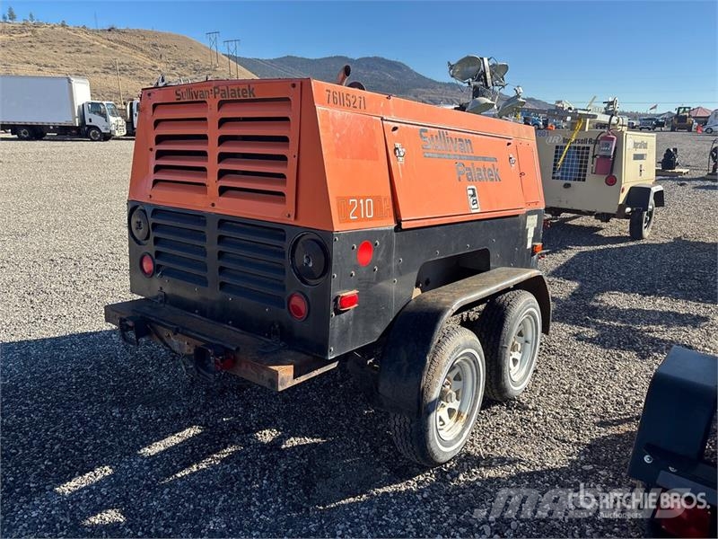 Sullivan D210QH Mobile Air Compressor Compresseur