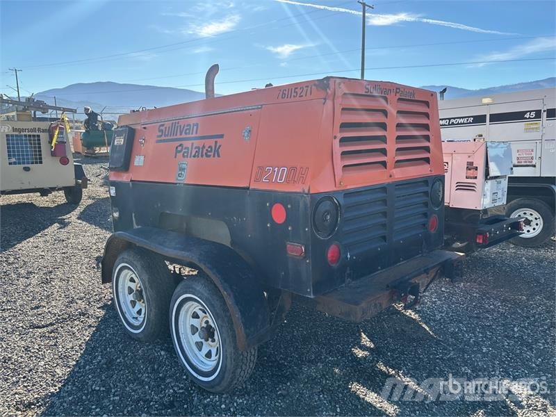 Sullivan D210QH Mobile Air Compressor Compresseur