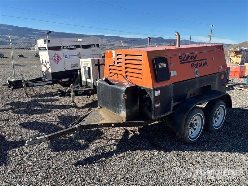 Sullivan D210QH Mobile Air Compressor Compresseur