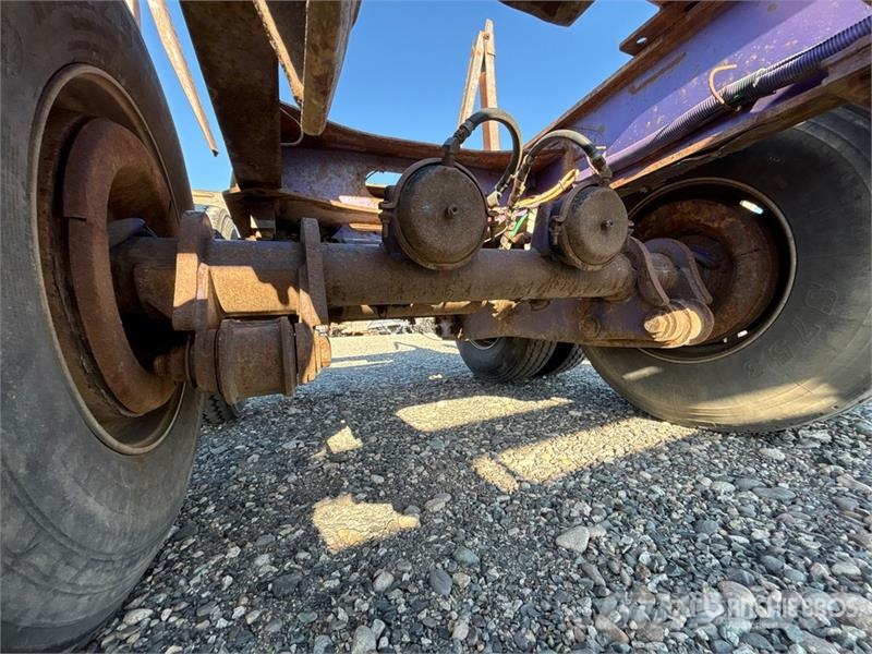 Superior 29 ft Quad/A Pole Log Trailer Holzanhänger