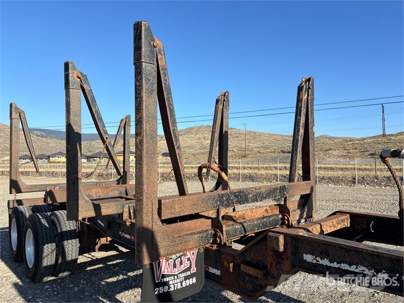 Superior 29 ft Quad/A Pole Log Trailer Holzanhänger