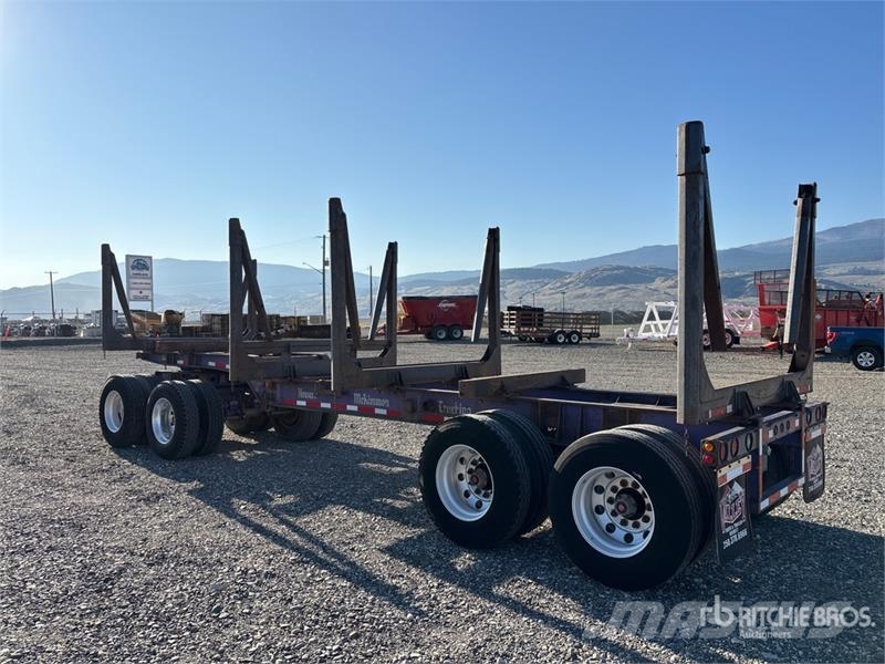 Superior 29 ft Quad/A Pole Log Trailer Holzanhänger