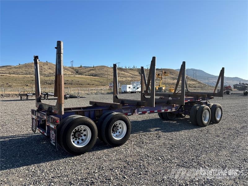 Superior 29 ft Quad/A Pole Log Trailer Holzanhänger