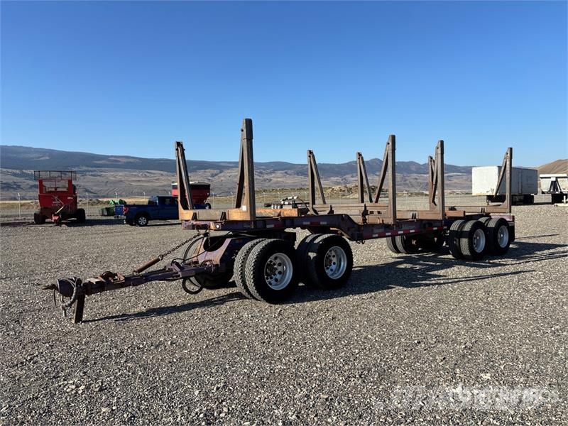 Superior 29 ft Quad/A Pole Log Trailer Holzanhänger