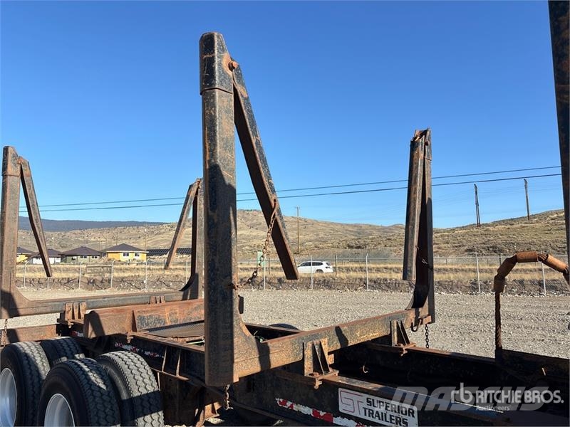Superior 29 ft Quad/A Pole Log Trailer Holzanhänger