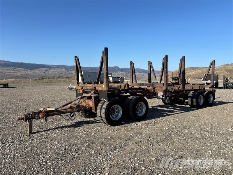 Superior 29 ft Quad/A Pole Log Trailer Holzanhänger
