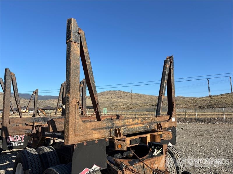 Superior 29 ft Quad/A Pole Log Trailer Holzanhänger