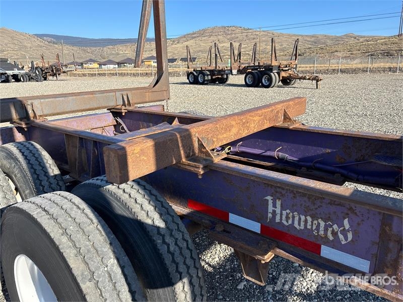 Superior 29 ft Quad/A Pole Log Trailer Holzanhänger