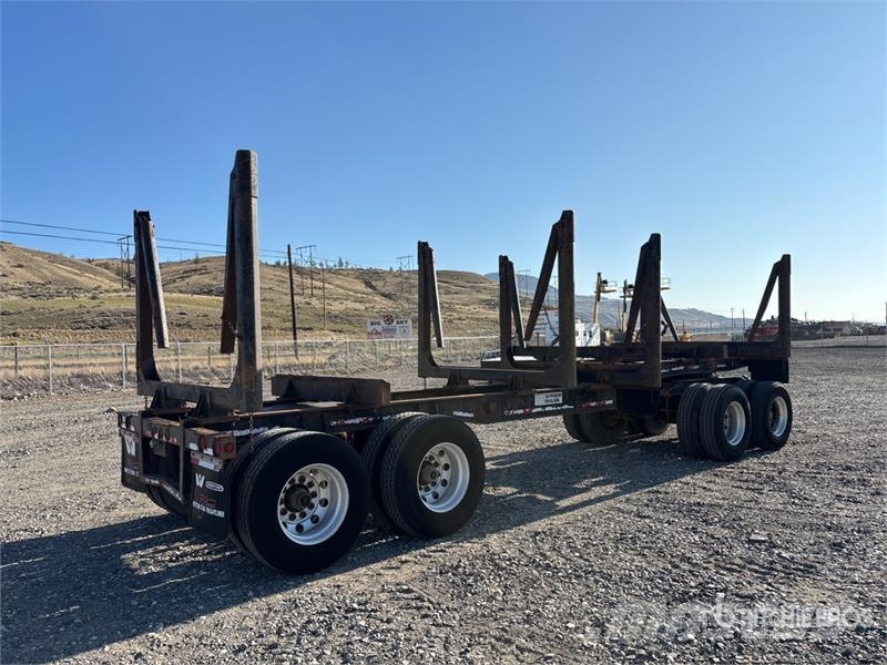 Superior 29 ft Quad/A Pole Log Trailer Holzanhänger