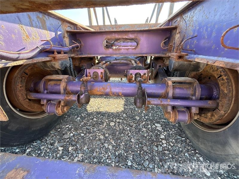 Superior 29 ft Quad/A Pole Log Trailer Holzanhänger