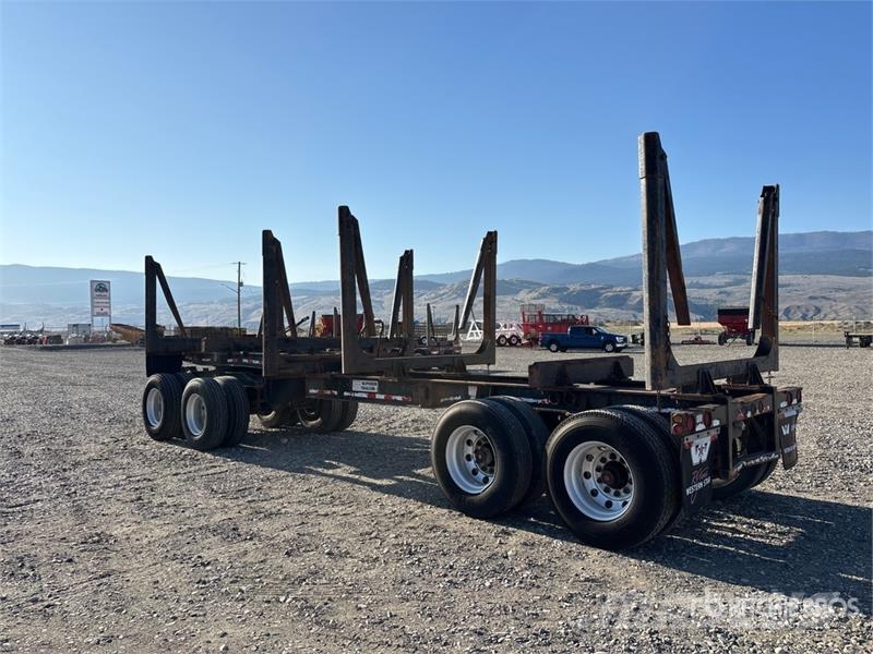 Superior 29 ft Quad/A Pole Log Trailer Holzanhänger