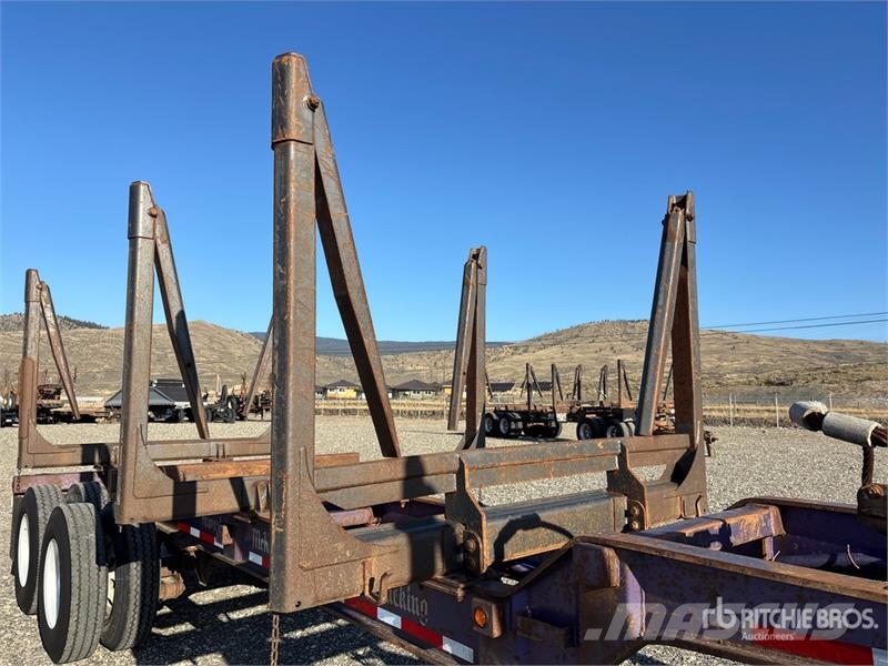 Superior 29 ft Quad/A Pole Log Trailer Holzanhänger
