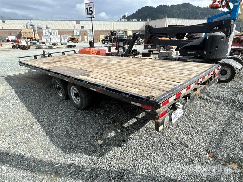 Suretrack 20 ft T/A Flatbed Trailer Platós / Ponyvás pótkocsik