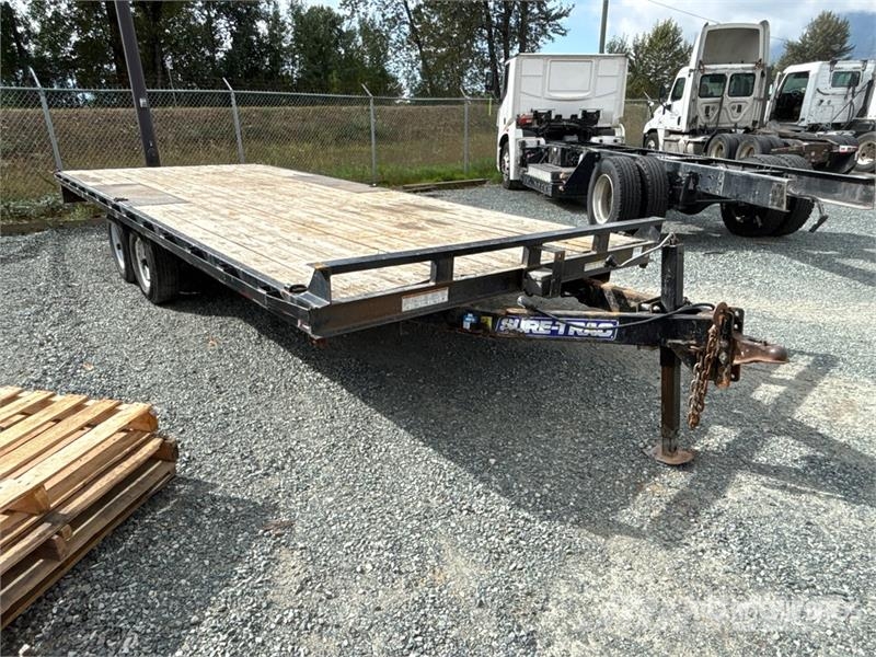 Suretrack 20 ft T/A Flatbed Trailer Platós / Ponyvás pótkocsik
