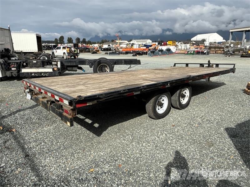 Suretrack 20 ft T/A Flatbed Trailer Platós / Ponyvás pótkocsik