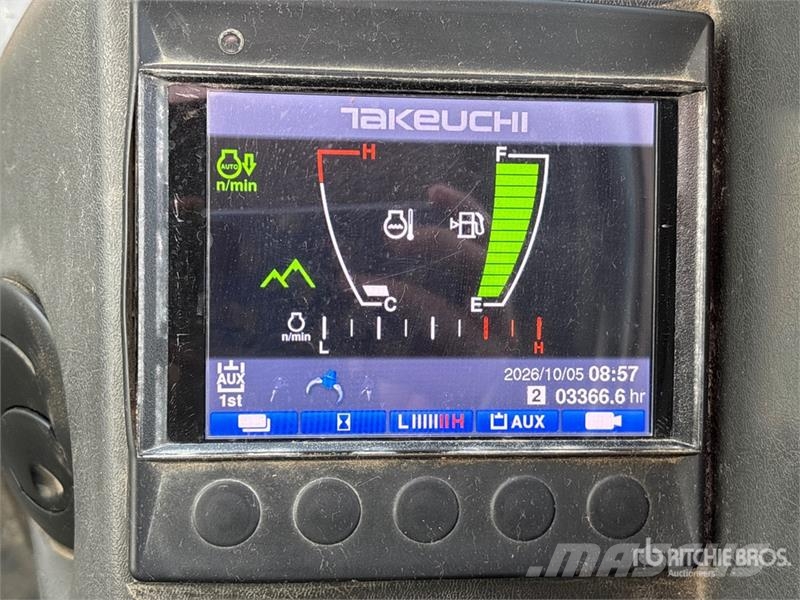 Takeuchi TB290 Roomikekskavaatorid