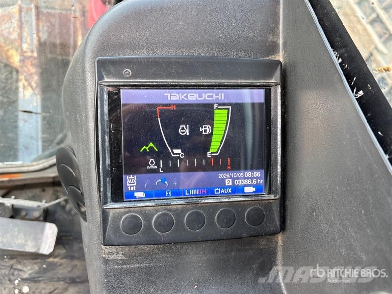 Takeuchi TB290 Roomikekskavaatorid