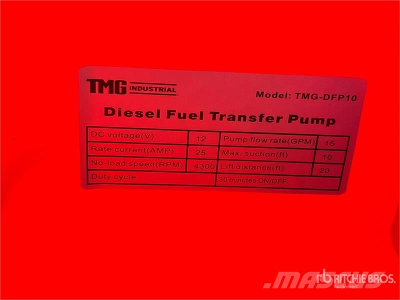 TMG 116 gal Poly Gasoline Fuel Tank (Unused) Depósitos de combustible y aditivos