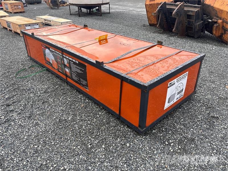 TMG DT3020CF 20 ft x 30 ft Dual Truss Container Shelte Construction - Others