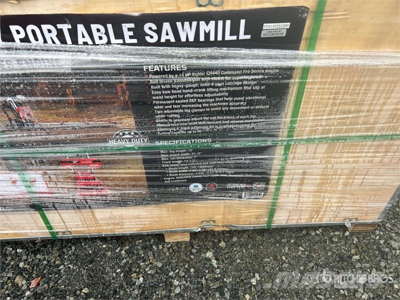 TMG PSM27 27 in Portable Sawmill (Unused) Mobile sagbruk