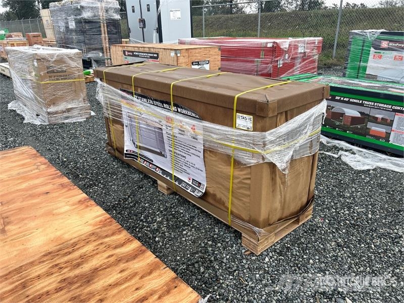 TMG WB7210S 72 in 10-Drawer Workbench (Unused) مكونات أخرى