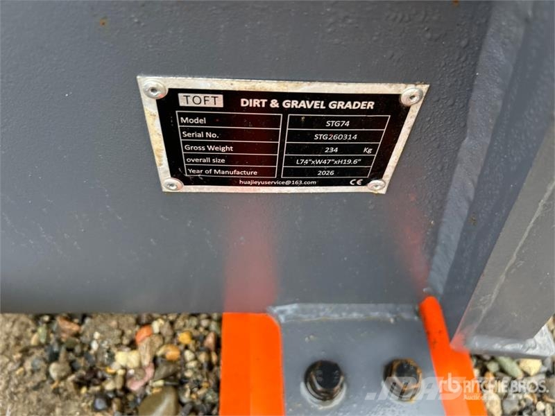  TOFT STG74 47 in Skid Steer Landplane زلاقات ميدانية