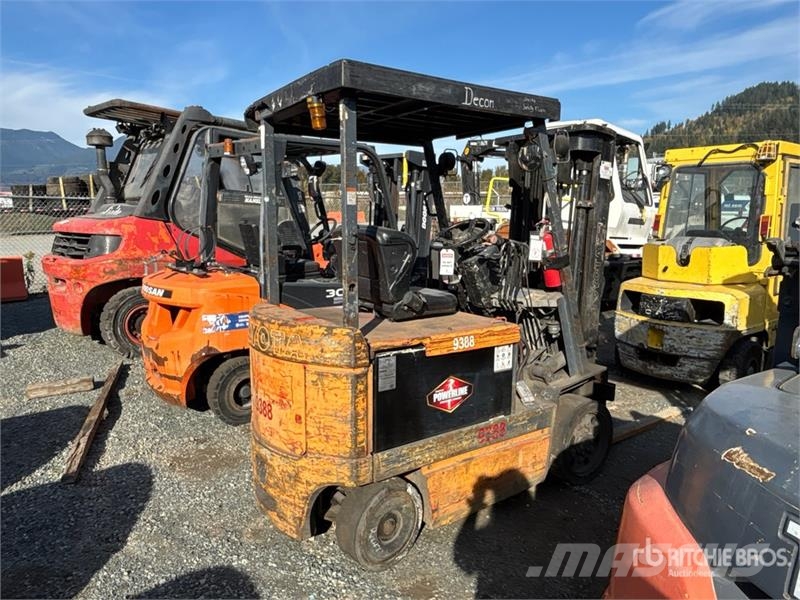 Toyota 30-5FBCH25 4700 lb Electric Forklift (Inoperable) バッテリーフォークリフト