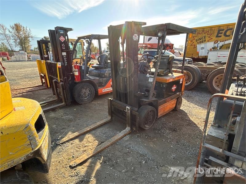 Toyota 30-5FBCH25 4700 lb Electric Forklift (Inoperable) バッテリーフォークリフト