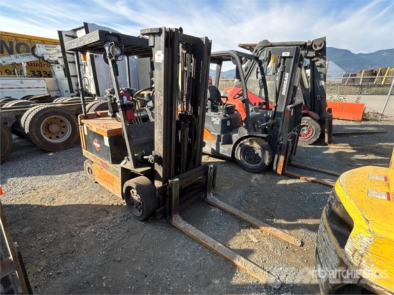 Toyota 30-5FBCH25 4700 lb Electric Forklift (Inoperable) バッテリーフォークリフト
