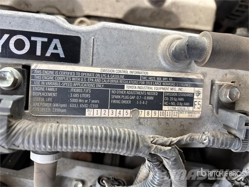 Toyota 8FG35U Targoncák-Egyéb