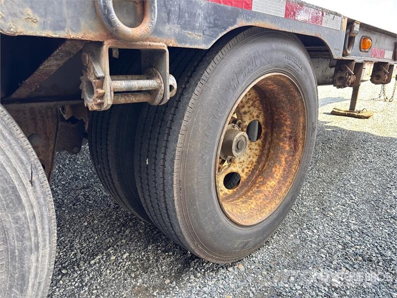 Trail King 24 ft T/A Flatbed Trailer Vlakke laadvloer