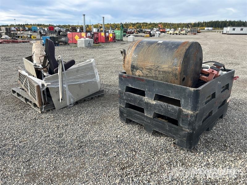 Trailer Parts, Trans Jack Adapter, Ramps, and Cont Andre komponenter